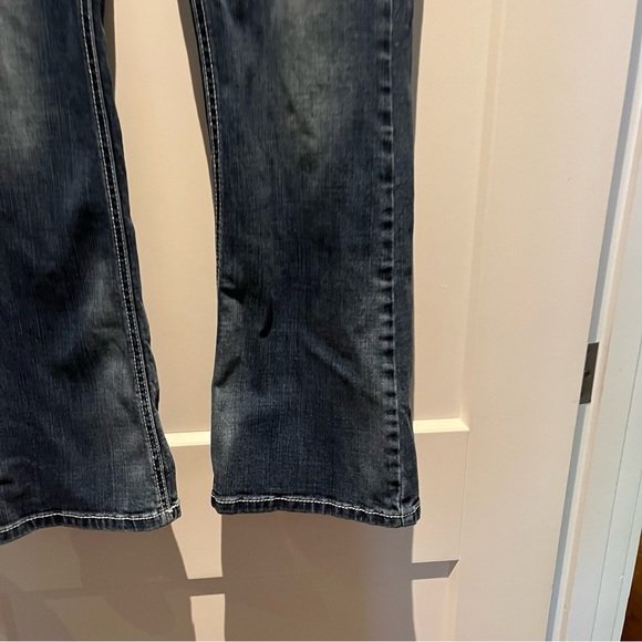 vintage low-rise bootcut wrangler jeans - Picture 4 of 8